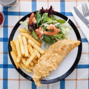 Fish, Chips and Salad